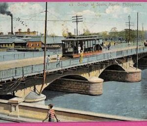 ag3613 - Philippines - VINTAGE POSTCARD - Manila, Bridge of Spain