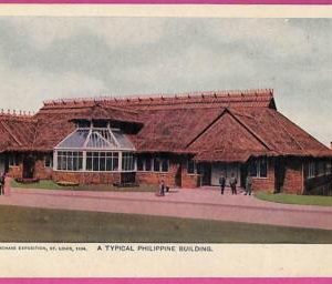 ag3550 -  PHILIPPINES - VINTAGE POSTCARD  - A typical Philippine building