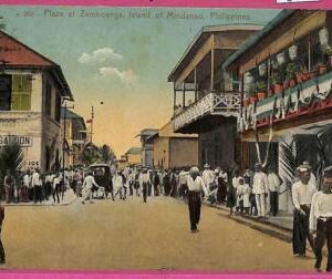 ag3555 -  PHILIPPINES - VINTAGE POSTCARD  - Zamboanga, Island of Mindanao
