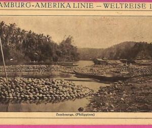 ag3641 - Philippines - VINTAGE POSTCARD -  Zamboanga