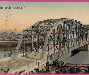ag3624 - Philippines - VINTAGE POSTCARD - Manila, Ayala Bridge