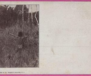 ag3559 -  Philippines - VINTAGE POSTCARD  - Negrito hunter