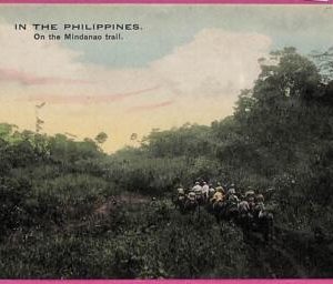 ag3560 -  Philippines - VINTAGE POSTCARD  - On the Mindanao trall