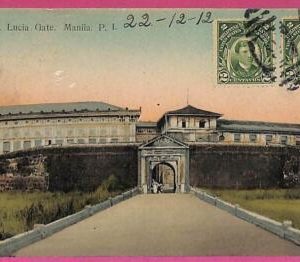ag3599 -  Philippines - VINTAGE POSTCARD  - 1912 -  Manila