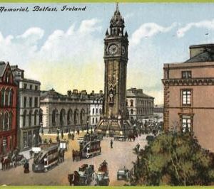 ac9198 - IRELAND - VINTAGE POSTCARD - Belfast,  Albert Memorial