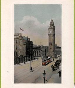 ac9197 - IRELAND - VINTAGE POSTCARD - Belfast, High Street and Albert Memorial