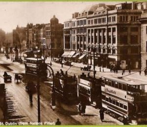 ac9220 - IRELAND - VINTAGE POSTCARD - Dublin, O'connell Street