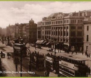 ac9219 - IRELAND - VINTAGE POSTCARD - Dublin, O'connell Street