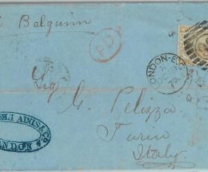 BK0784 - GB - POSTAL HISTORY - SG # 123 P. 11 on COVER 2nd DAY of USE: 19.10.72