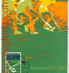 ai4065 - Germany - POSTAL HISTORY - Maximum Card - Hockey - 1972