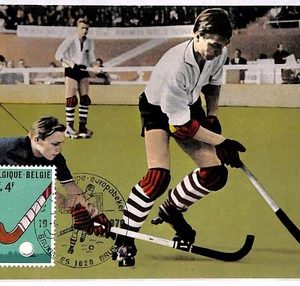 ai4070 - Belgium - POSTAL HISTORY - Maximum Card - Hockey - 1970