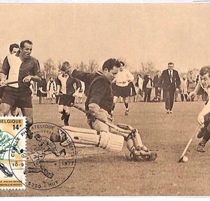 ai4071 - Belgium - POSTAL HISTORY - Maximum Card - Hockey - 1977