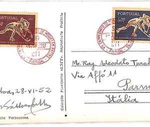 ai4075 - Portugal - POSTAL HISTORY - FDC Card - Sport - 1952