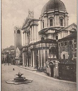 41063 CARTOLINA d'Epoca - BRESCIA Città : DUOMO
