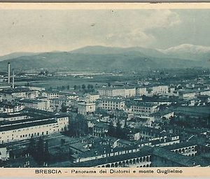 41068  CARTOLINA d'Epoca - BRESCIA Città : PANORAMA Dintorni