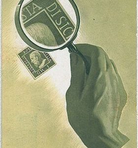 38536   CARTOLINA d'Epoca BIELLA Citta'  - PUBBLICITARIA 1945