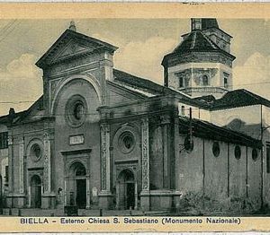 38572  CARTOLINA d'Epoca BIELLA Citta'  - S. SEBASTIANO