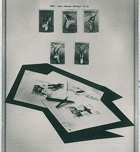 38534   CARTOLINA d'Epoca BIELLA Citta'  - PUBBLICITARIA 1955