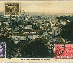 38587   CARTOLINA d'Epoca BIELLA Citta'  - PANORAMA 1930