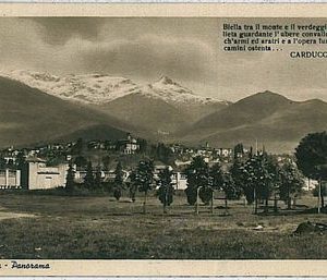 CARTOLINA d'Epoca BIELLA Citta'  - PANORAMA
