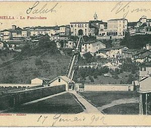 38598    CARTOLINA d'Epoca BIELLA Citta'  - FUNICOLARE 1902