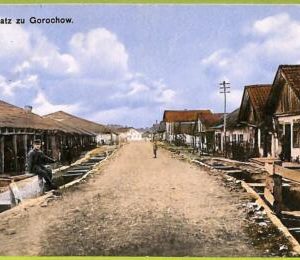 ae8673 - RUSSIA - Vintage Postcard - ILLUSTRATED - Marktplatz zu Gorochow