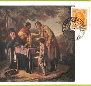ae8728 - RUSSIA - Vintage Postcard - ILLUSTRATED - V.G.Perov