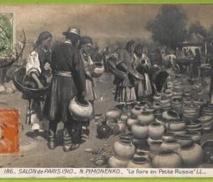 ae8781 - RUSSIA - Vintage Postcard - ILLUSTRATED - N.Pimonenko - 1934