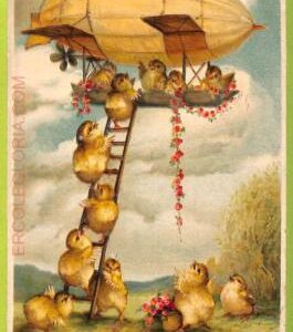 ae8800 - RUSSIA - Vintage Postcard - ILLUSTRATED - Easter