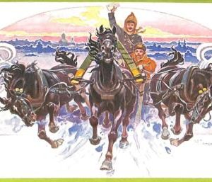 ae8808 - RUSSIA - Vintage Postcard - ILLUSTRATED