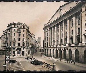 ab1240 - CARTOLINA D'EPOCA - MILANO Città : Piazza Crispi