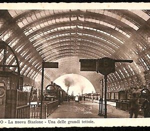 ab1250 - CARTOLINA D'EPOCA - MILANO Città : Stazione
