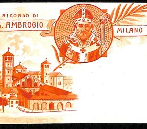 ab1252 - CARTOLINA D'EPOCA - MILANO Città : S. Ambrogio