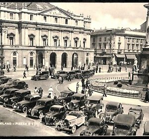 ab1255 - CARTOLINA D'EPOCA - MILANO Città : Teatro alla Scala