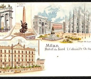 ab1277 - CARTOLINA D'EPOCA - MILANO Città