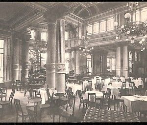ab1278 - CARTOLINA D'EPOCA - MILANO Città : Caffè - Ristorante