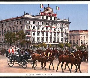 ab1322 - CARTOLINA D'EPOCA - MILANO Città : Palace Hotel