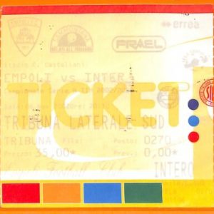 C2058- Vecchio BIGLIETTO PARTITA CALCIO- 2002 EMPOLI VS INTER