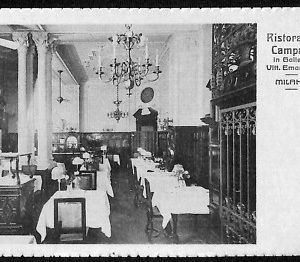 ab1365 - CARTOLINA D'EPOCA - MILANO Città : Ristorante Campari