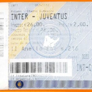 C2067- Vecchio BIGLIETTO PARTITA CALCIO- 2003-04  INTER VS JUVENTUS