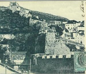 92368 - GIBRALTAR - VINTAGE   POSTCARD -  LAND PORT GATE  1905