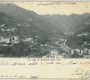 38615   CARTOLINA d'Epoca BIELLA provincia - Andorno Micca  1905