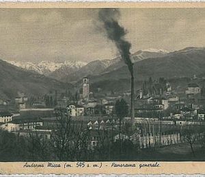 38613  CARTOLINA d'Epoca BIELLA provincia - Andorno Micca 1939
