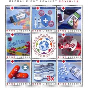 A8987 - LIBERIA - ERROR MISPERF Stamp Sheet  - 2022 - Disease, Medicine