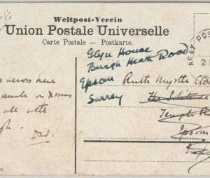 49061 - ISRAEL PALESTINE - POSTAL HISTORY: postcard BIRTISH ARMY P.O. SZ 1