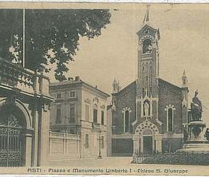 34195  CARTOLINA d'Epoca ASTI - PIAZZA UMBERTO I 1931