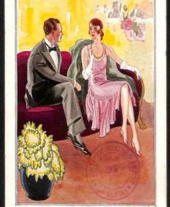 Lib847 - CARTOLINA d'Epoca  PUBBLICITARIA Illustrata - CAPPADONIA Calze Varesina