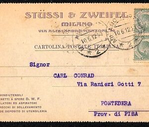 ab1469 - CARTOLINA D'EPOCA - MILANO Città : Pubblicitarie