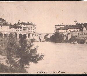 ab3726 - CARTOLINA D'EPOCA - Torino  Provincia - Ivrea