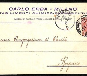 ab1473 - CARTOLINA D'EPOCA - MILANO Città : Pubblicitarie